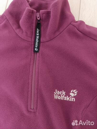 Jack wolfskin флисовая кофта