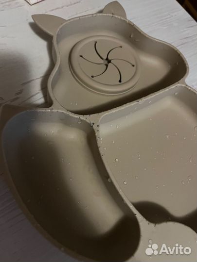 Набор детской силиконовой посуды