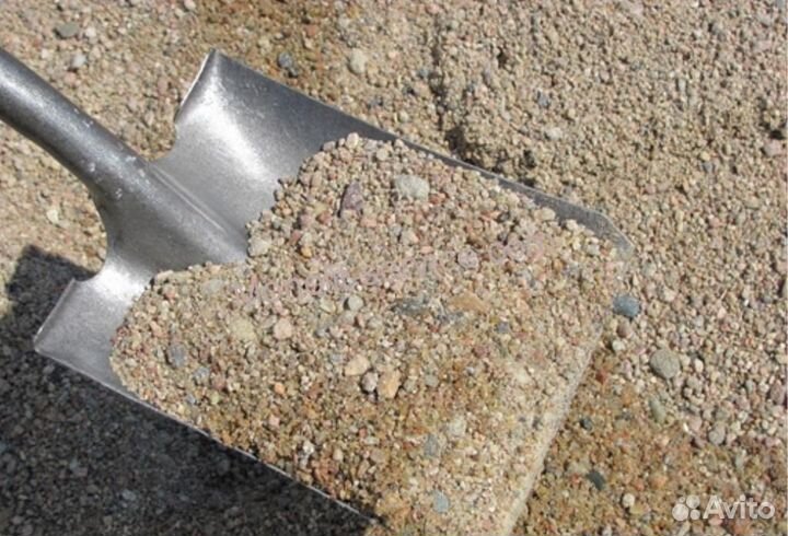 Гравий 5/20 с песком под бетон