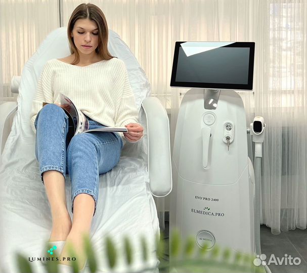 Диодный лазер для эпиляции Люминес Макс Плюс 2000вт