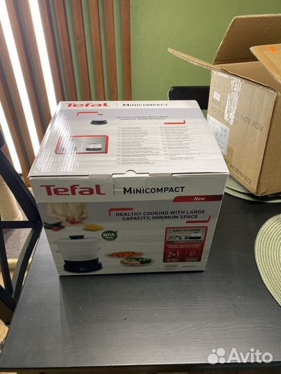 Пароварка tefal MiniCompact VC139810