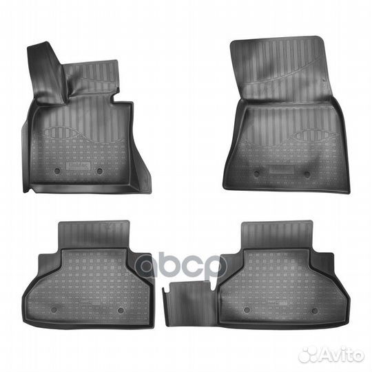 Коврики салона для BMW X6 (F16/ F86M) 3D (2014