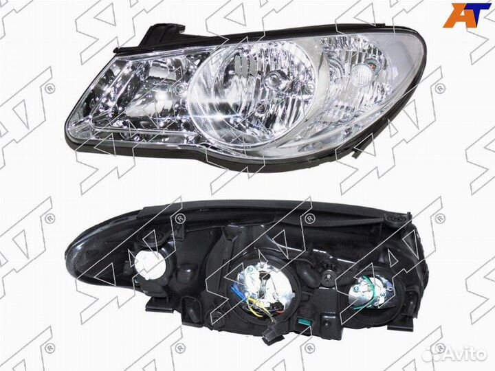 Фары новые hyundai elantra/avante 06-11