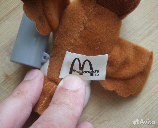 Коллекционные мягкие игрушки Макдональдс 1998-2002