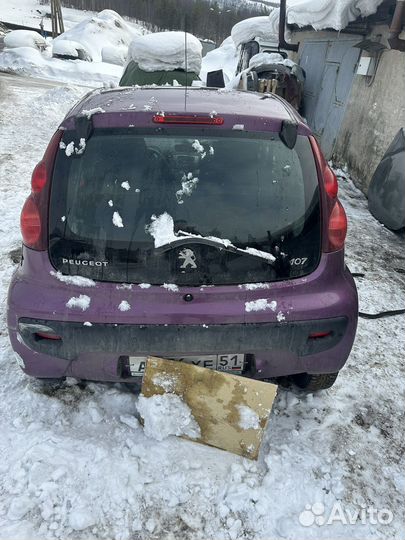 Peugeot 107 1.0 ркпп в разборе