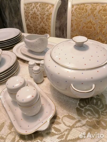 Предметы из столового сервиза Kаestner Saxonia ГДР