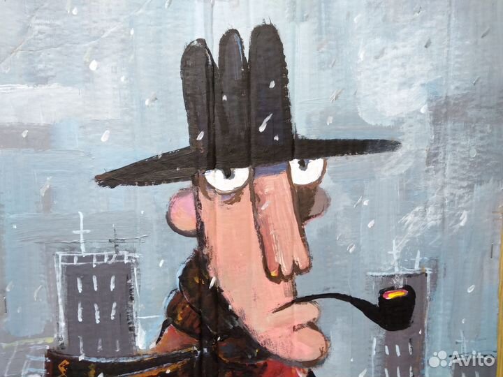 Картина для лофт-интерьера