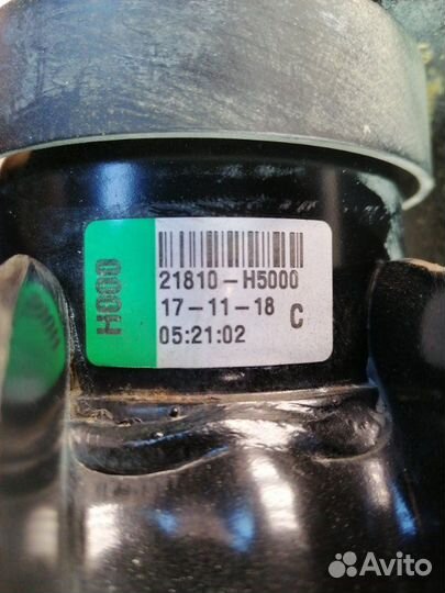 Подушка двигателя правая Hyundai Solaris HCR G4FG