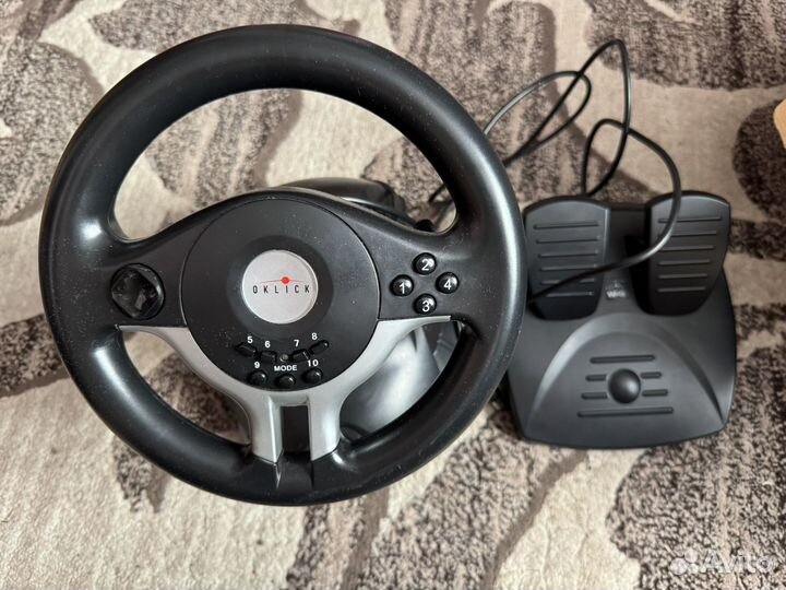 Гоночный руль oklick mini w5