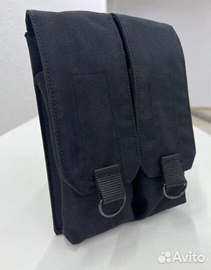 Подсумок на 2 магазина ак закрытый 