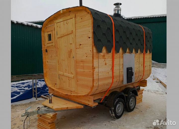 Баня бочка под ключ от производителя