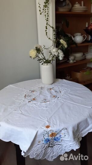 Скатерть хлопок винтаж