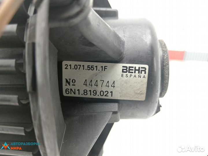 Моторчик печки seat Ibiza 2 1997 6N1819021