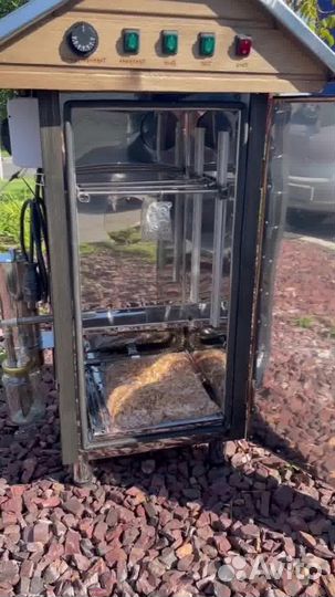 Коптильня горячего копчения с просушкой