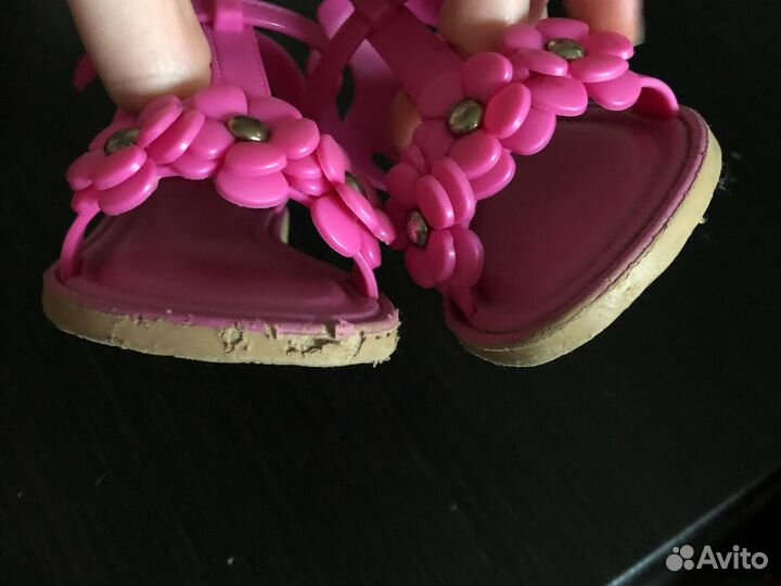 Босоножки21 размер резиновые