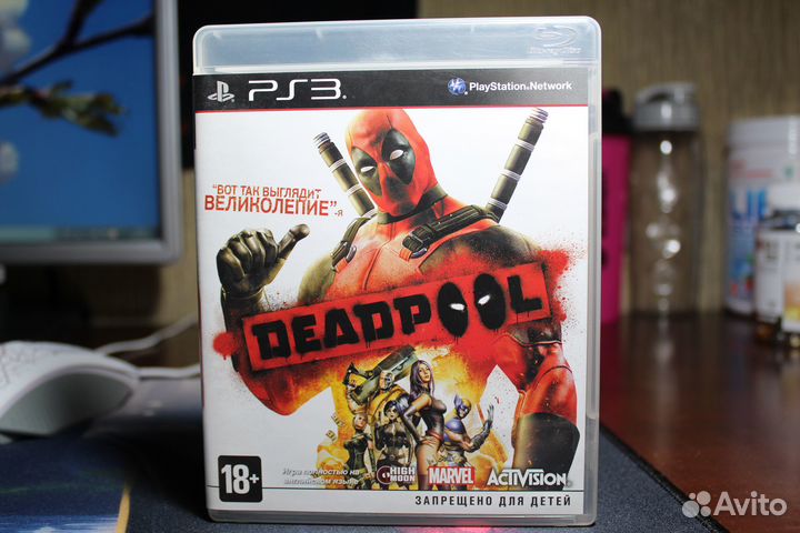 Диск Deadpool PS3 (Killzone 3 В подарок) оригинал