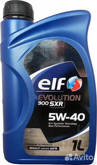 ELF Моторное масло Evolution 900 SXR 5W40 1л