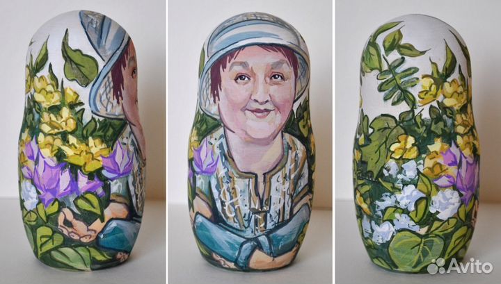 Портрет на матрешках