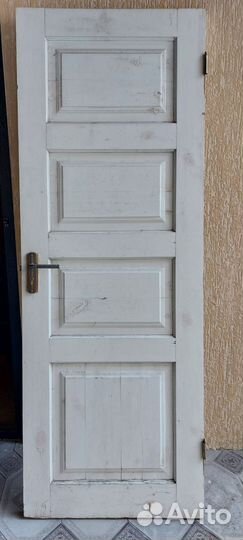 Дверь входная деревянная бу