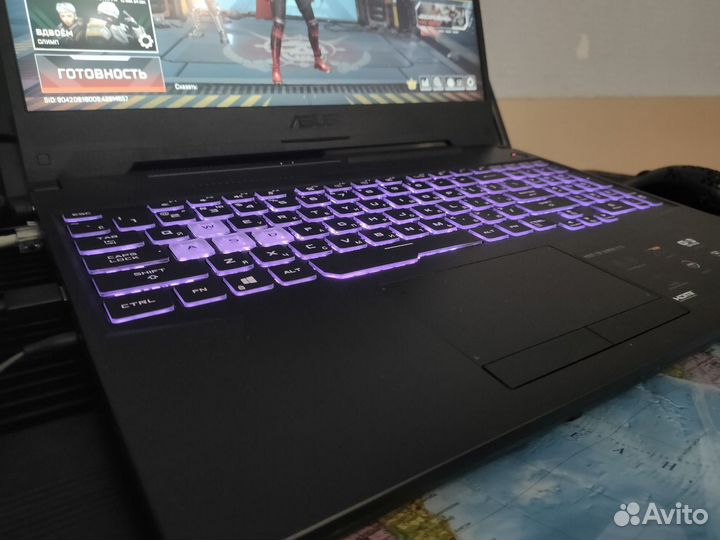 Ноутбук asus TUF Gaming F15