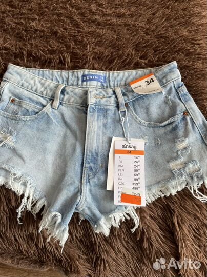 Джинсовые шорты