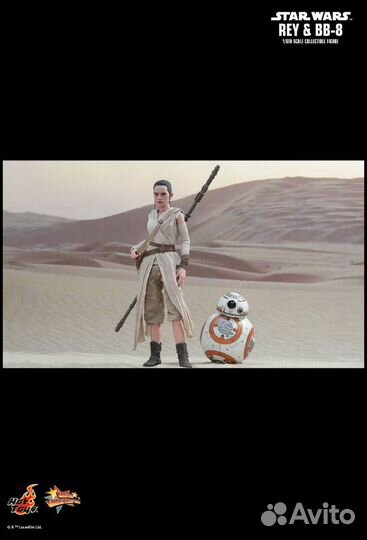 Hot Toys MMS337 Star Wars Rey and BB - 8