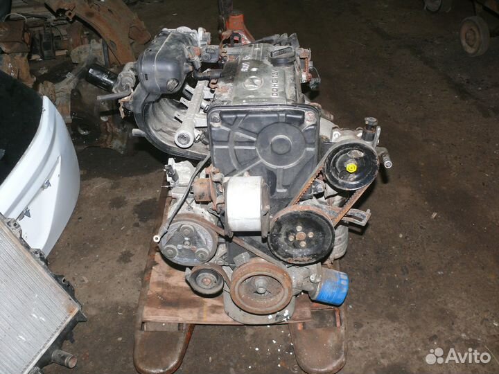 Двигатель Hyundai Accent 1,5 л G4EC малый пробег