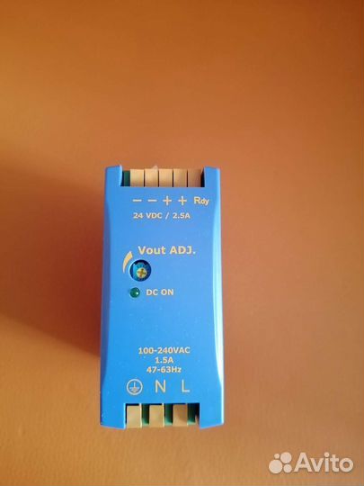 Блок питания dran60-24. 24 Вольта, 60ватт