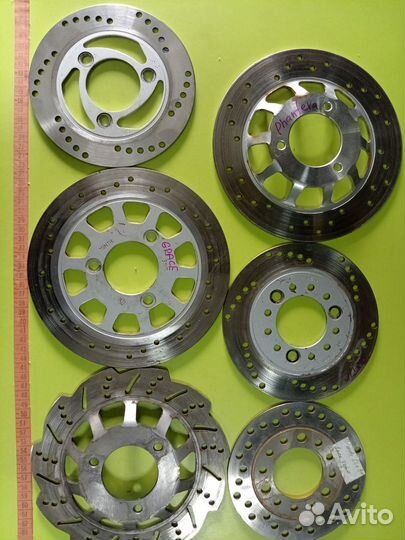 Диск тормозной на скутер мотоцикл