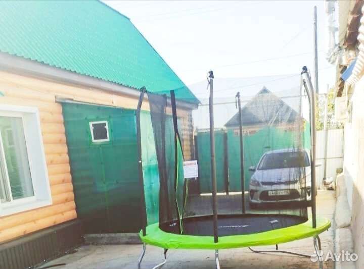 Батут с сеткой бу