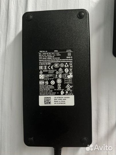 Док станция 240w Dell Tb16 USB хаб