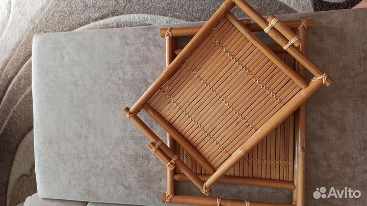 Подносы из бамбука