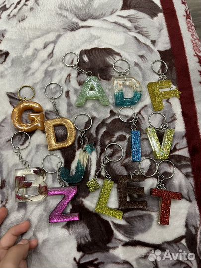 Брелки из эпоксидной смолы