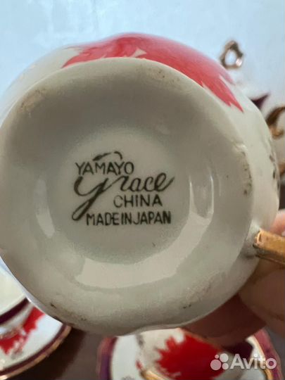 Кофейный сервиз, фарфор, япония