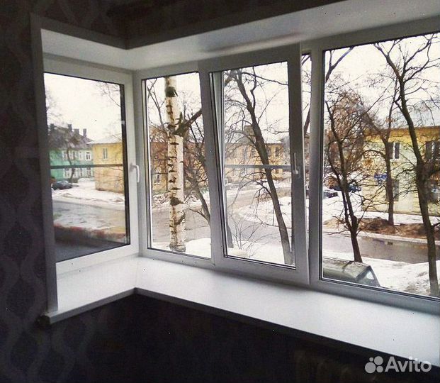 Алюминиевые окна в наличии