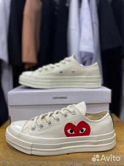 Кеды Converse play comme des garcons