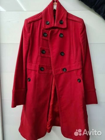 Пальто женское Mango демисезонное