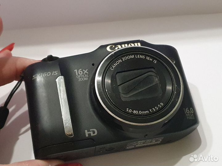 Фотоаппарат Canon SX160 для ретро фото