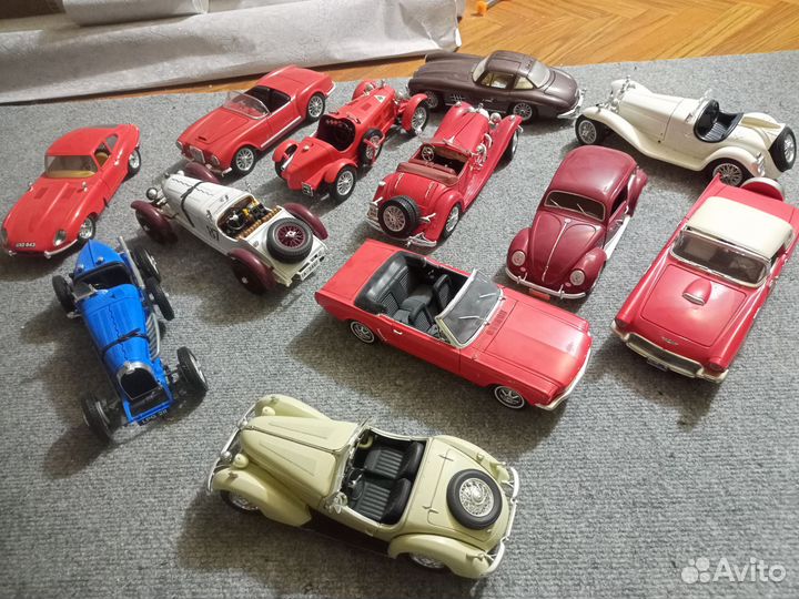 Модели автомобилей 1 18