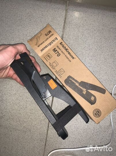 Степлер heavy duty канцелярский для тяжелых режимо