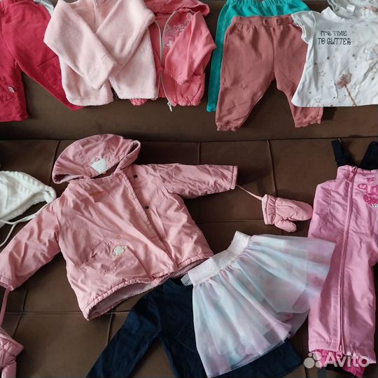 Вещи пакетом на девочку 1 год