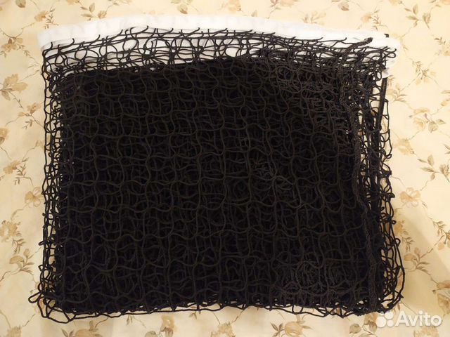 В наличии сетка для большого тенниса с тросом