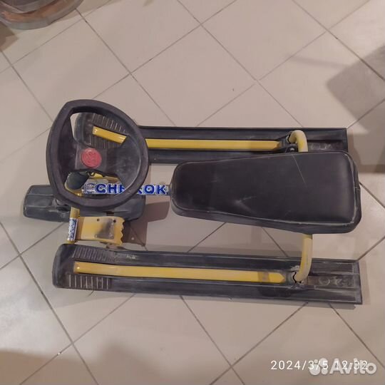 Снегокат и санки