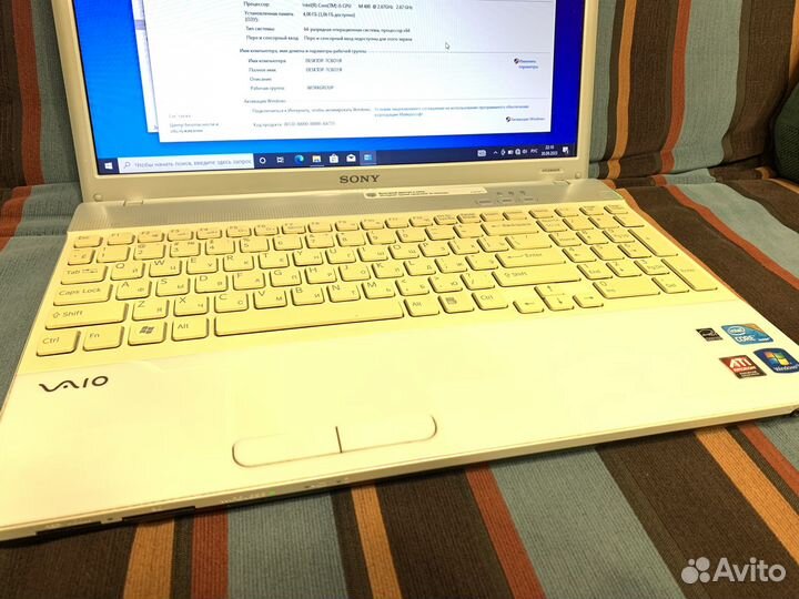 Ноутбук Sony vaio pcg 71211v