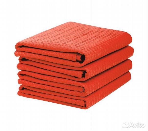 Комплектполотенецвафельныхhomeone45х70(4шт),коралл