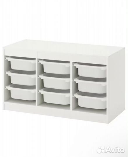 Стеллаж для игрушек IKEA труфаст 9 ячеек