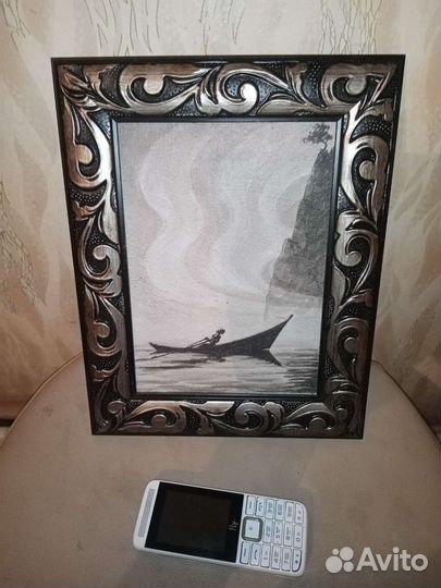 Картины Под стеклом. 5 шт. Хор. состояние