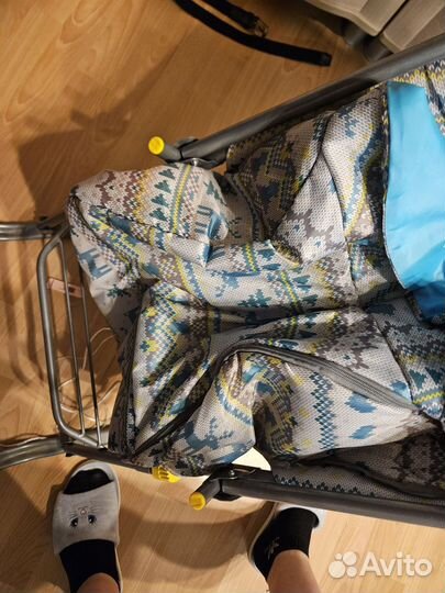 Санки коляска ника кидс