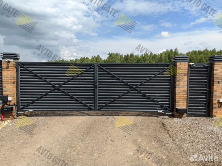 Автоматика привода для распашных ворот