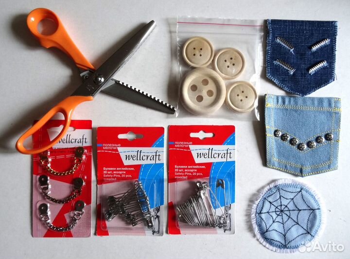 Аксессуары для рукоделия DMC,Clover,халфдолл и др